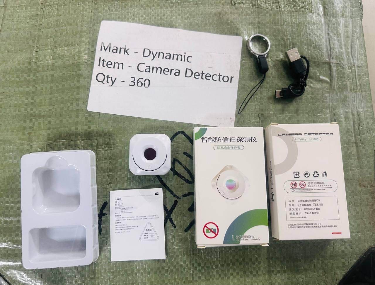 Mini Camera Detector – Portable Anti-Spy Wireless Infrared Detection Device for Hotel, Home, Office, Travel - Luxentra