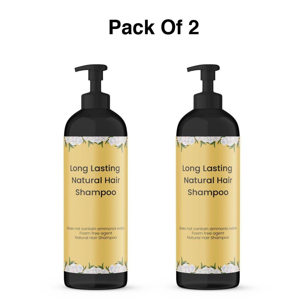 Long Lasting Natural Hair Dye Shampoo - 2 - Luxentra