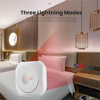 Mini Camera Detector – Portable Anti-Spy Wireless Infrared Detection Device for Hotel, Home, Office, Travel - Luxentra