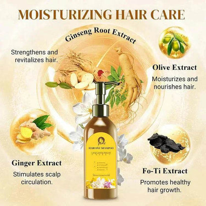 Long Lasting Natural Hair Dye Shampoo - 2 - Luxentra